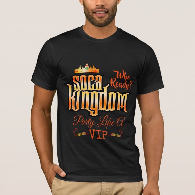 CARNIVAL Soca Kingdom (din text) Tee (Framsida)