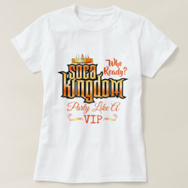 CARNIVAL Soca Kingdom med redigerbar text T-shirt