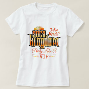 CARNIVAL Soca Kingdom med redigerbar text T-shirt