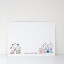 Carnival Söt Födelsedags Budget Tack