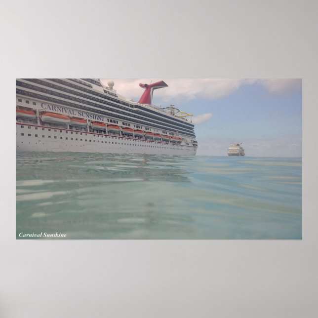 Carnival Sunshine Poster (Framsidan)