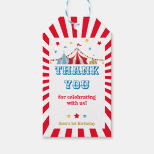 Carnival Temaparty Presentetikett