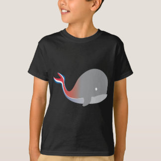 Carnival Whale Svan Tecknad Cruise T-shirt