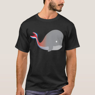 Carnival Whale Svan Tecknad Cruise Tee Shirt