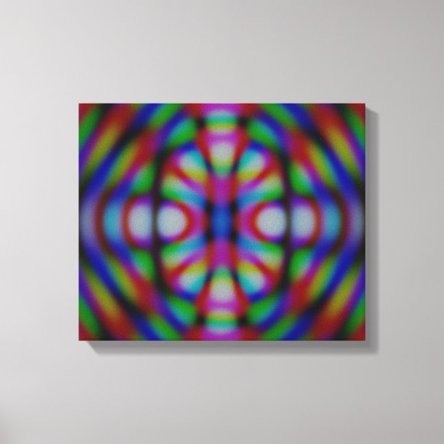 Carnivale Abstrakt Canvastryck (Framsida)