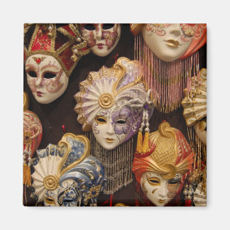 Carnivale Mask i Venedigs Italien Magnet