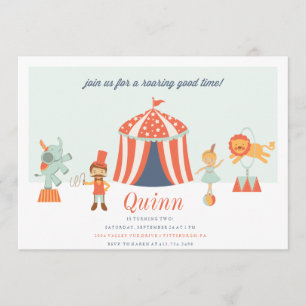 CARNIVELLT CIRCUS BARNS FÖDELSEDAG INBJUDANDE inbj Inbjudningar