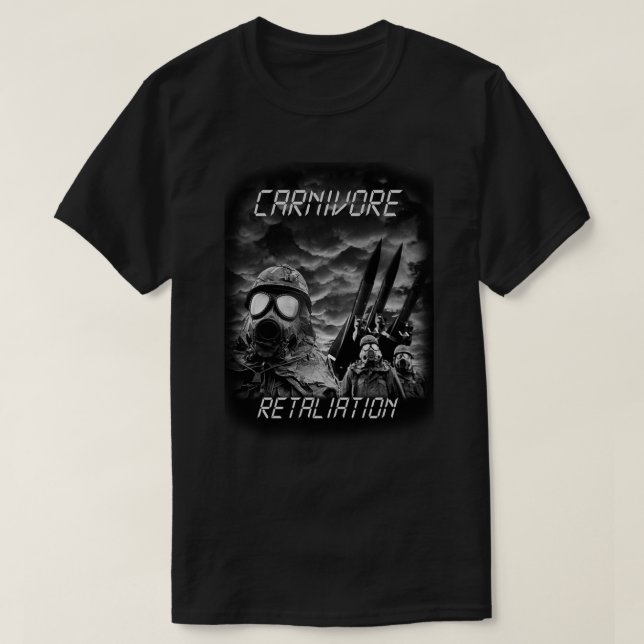 CarnivorBlack & White Retaliation Classic T-Shir T Shirt (Design framsida)