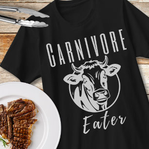 Carnivoreater Cow Head Kött Älskare Unisex T Shirt