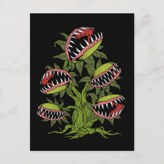 Carnivorous Plant Gifts Monster Venus Fly Trap Vykort