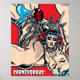 Carnivorous™/Svarta Änkan Poster