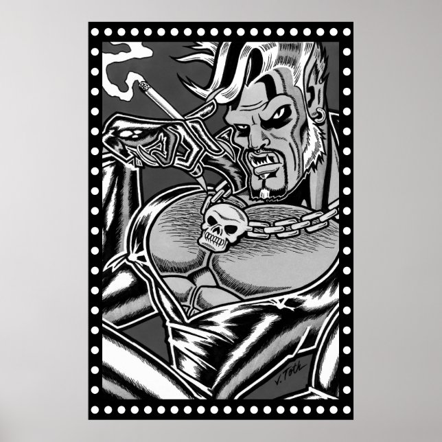 Carnivorous™/Varulvsbiker Poster (Framsidan)