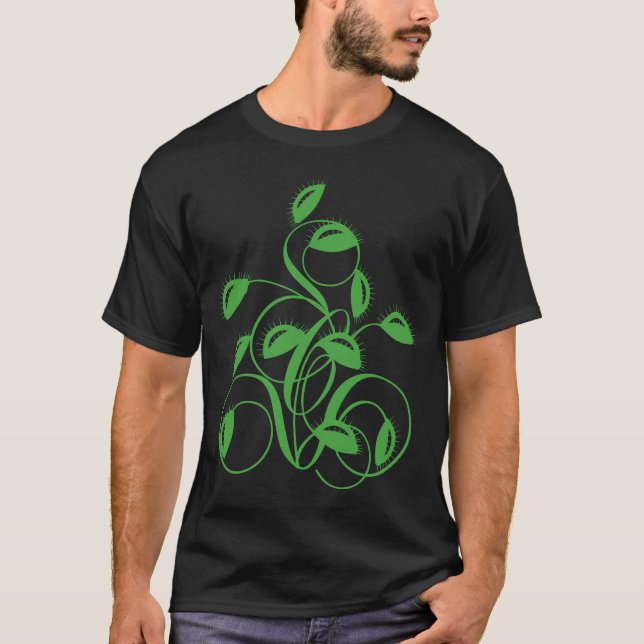 Carnivorous växt tee shirt (Framsida)