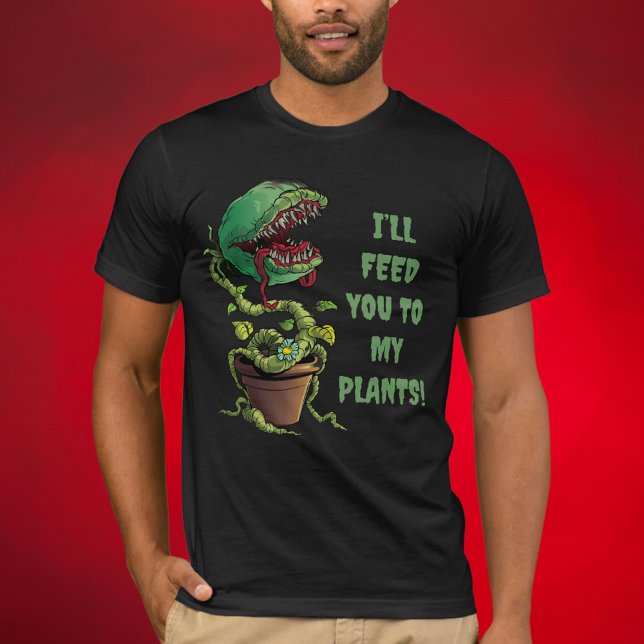CarnivorPlant Matar dig till min Venus Fly Trap T Shirt (Skapare uppladdad)