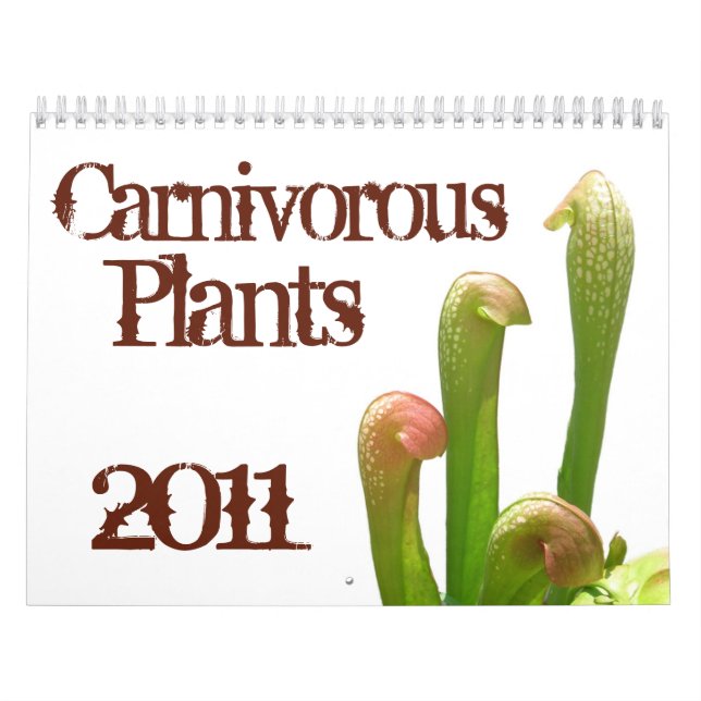 Carnivorväxter Kalender (Omslag)