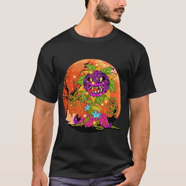 Carnivorväxter T Shirt (Framsida)