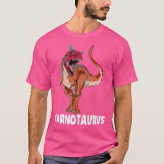 Carnotaurus Dinosaur Design T Shirt