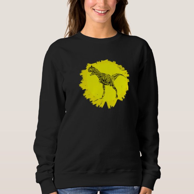 Carnotaurus Dinosaur Dino T Shirt (Framsida)