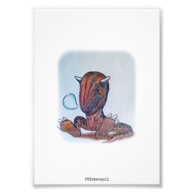 Carnotaurus Fototryck (Framsidan)