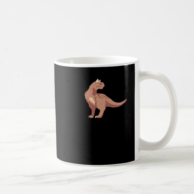 Carnotaurus Sticker Kaffemugg (Höger)