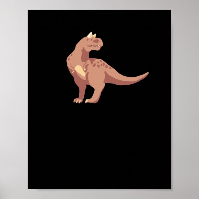Carnotaurus Sticker Poster (Framsidan)