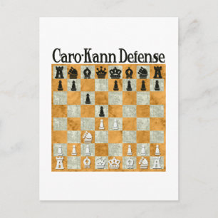Caro-Kann Defence Vykort
