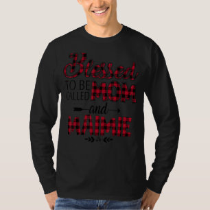 Caro Play Red Blad som kallas Mamma och Maimi T Shirt