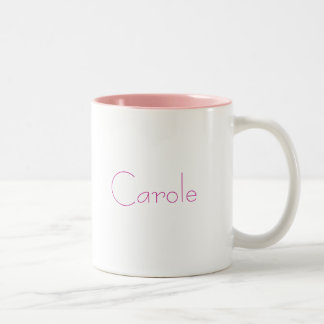 Carole            Carole Två-Tonad Mugg