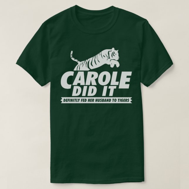 CAROLE GJORDE DET T SHIRT (Design framsida)