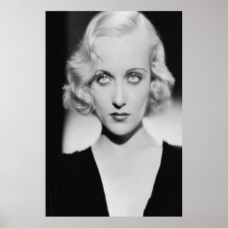 Carole Lombard Ögon Poster