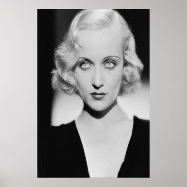 Carole Lombard Ögon Poster (Framsidan)