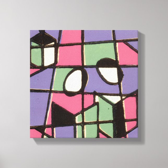 Carolers Canvastryck (Framsida)