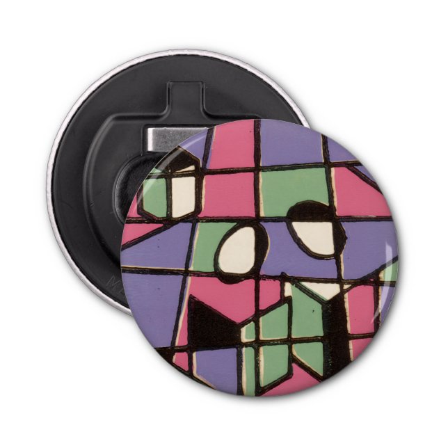 Carolers Stainglass Flasköppnare (Framsidan)