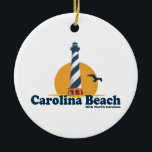 Carolina Beach. Julgransprydnad Keramik<br><div class="desc">Carolina strand North Carolina.</div>