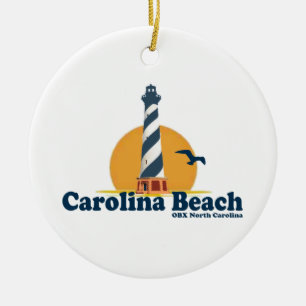 Carolina Beach. Julgransprydnad Keramik