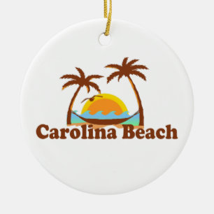 Carolina Beach. Julgransprydnad Keramik