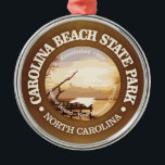 Carolina Beach SP Julgransprydnad Metall<br><div class="desc">Carolina Beach State Park,  North Carolina.</div>