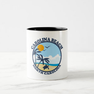 Carolina Beach. Två-Tonad Mugg