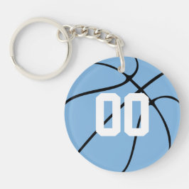 Carolina Blue Basketball Anpassningsbar Jersey Num