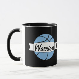 Carolina Blue Basketball Anpassningsbar Team Namn  Mugg