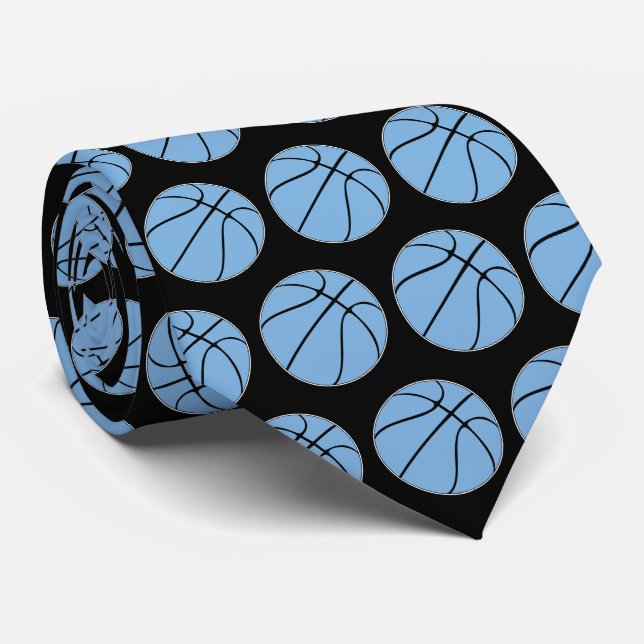 Carolina Blue/Light Blue Basketball Coach Sports Slips (Rullad)