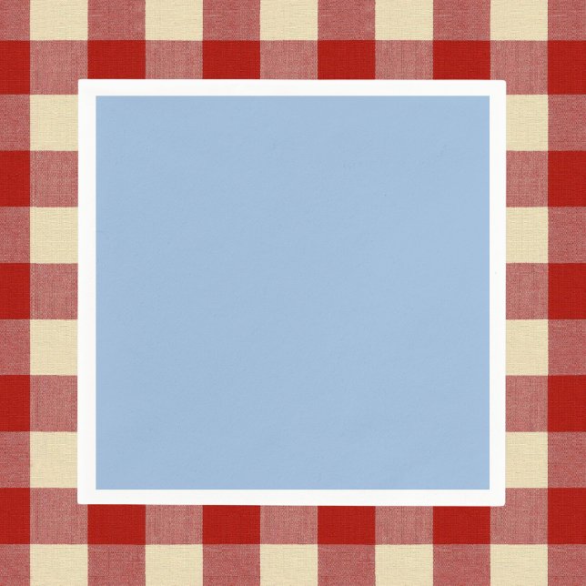 Carolina Blue Solid Färg Pappersservett (Skapare uppladdad)