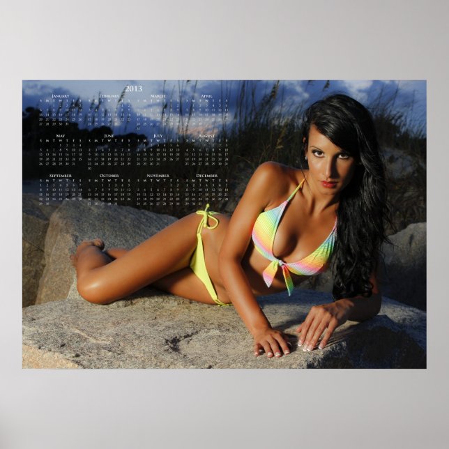 Carolina Coastal Beauties: 2013 Calendar Poster C (Framsidan)