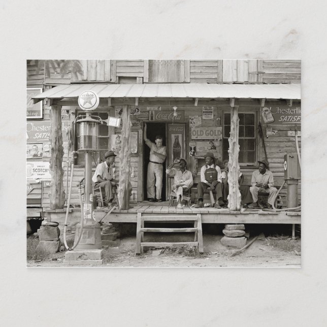 Carolina Country Store, 1939 Vykort (Framsida)
