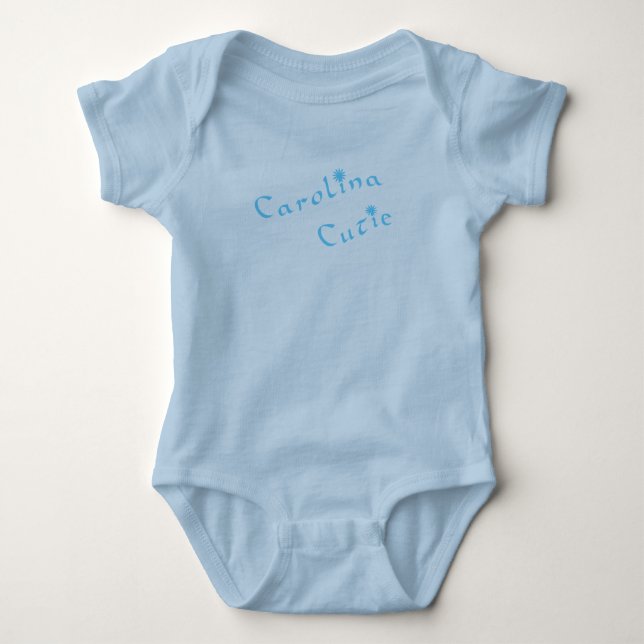Carolina Cutie spädbarn Tee (Framsida)