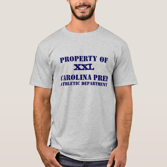 Carolina förbereder idrotts- avdelning tee shirt (Framsida)