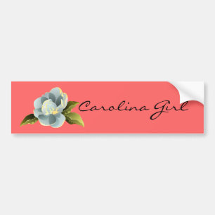Carolina Girl Magnolia Bildekal