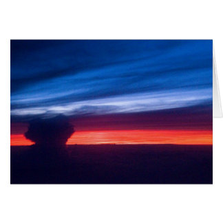 Carolina himmel hälsningskort