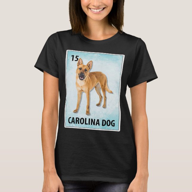 Carolina Hund Mexican Hund Cards T-Shirt (Framsida)