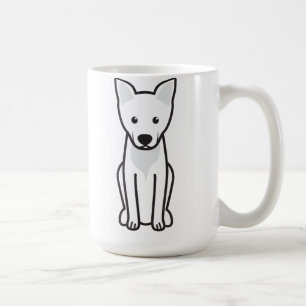Carolina hundtecknad kaffemugg